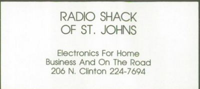 Radio Shack - St John Store (newer photo)